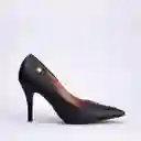 Tacón Alto Negro Vizzano Talla 35