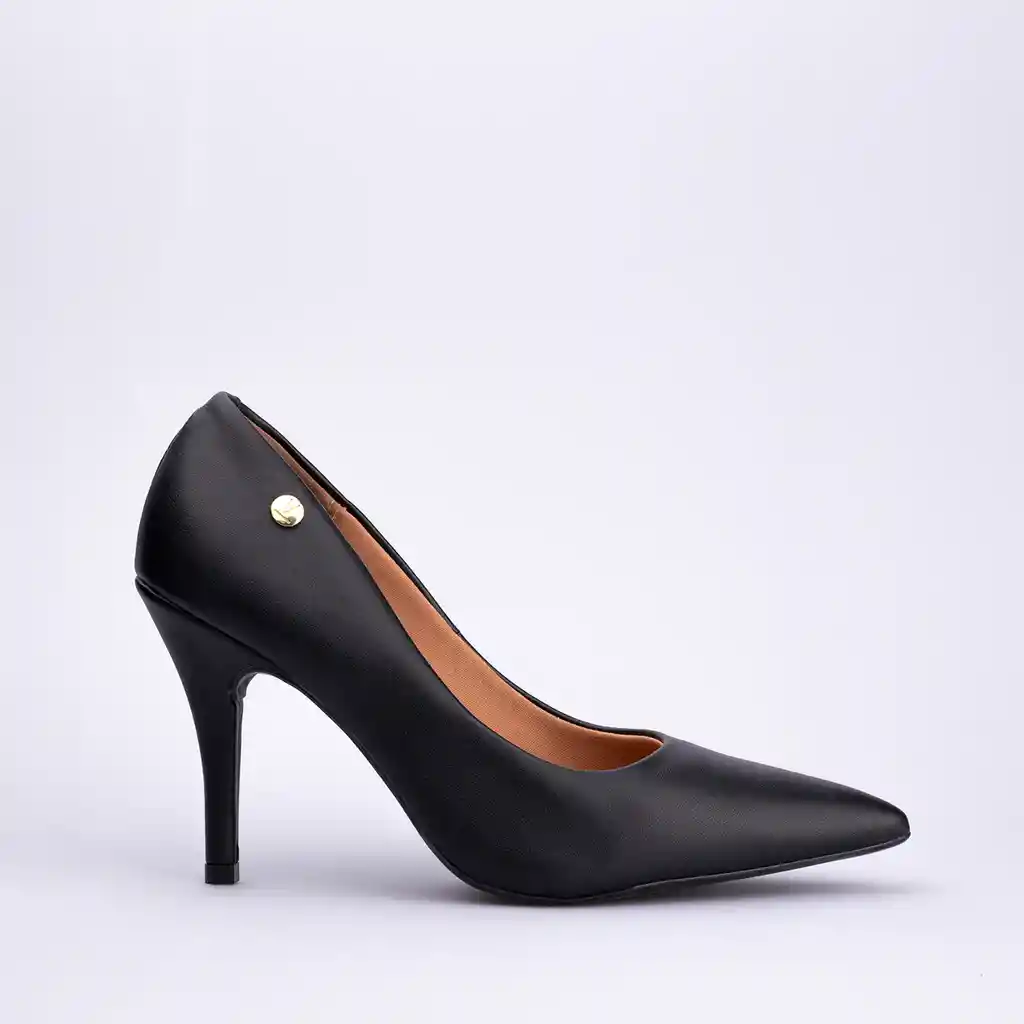 Tacón Alto Negro Vizzano Talla 35