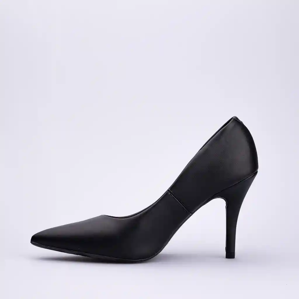 Tacón Alto Negro Vizzano Talla 35