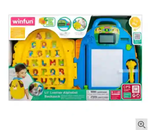 Winfun Mochila Con Alfabeto