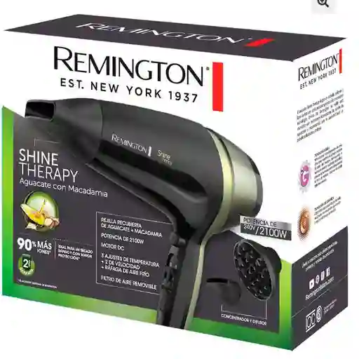 Secador Remington Aguacate Y Macadania