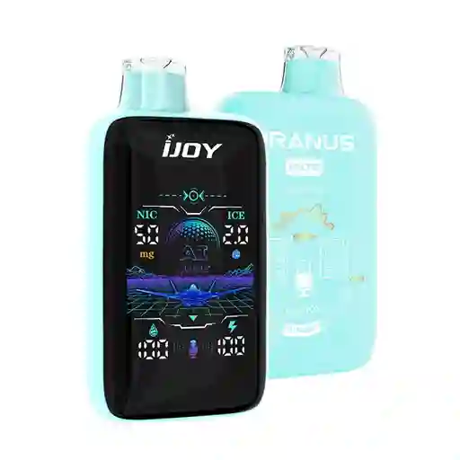 Vape Desechable Ijoy Uranus Ai 40.000 Puffs Spearmint 5% Nic.
