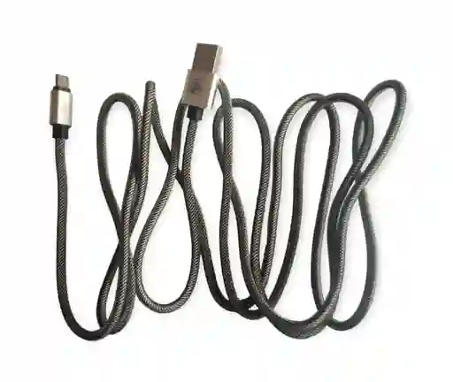 Cable Usb A V8 Mallado De 2 Metros De Largo