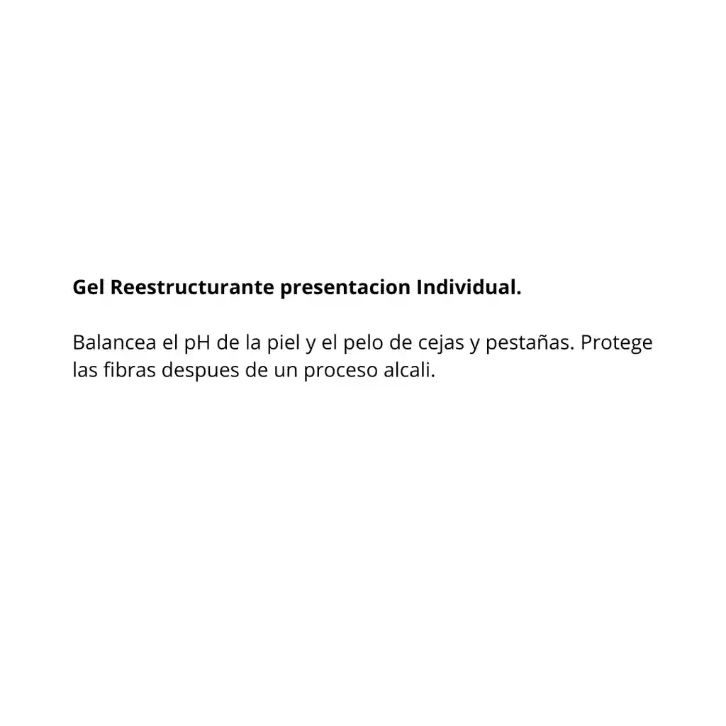 Gel Reestructurante Jdenis