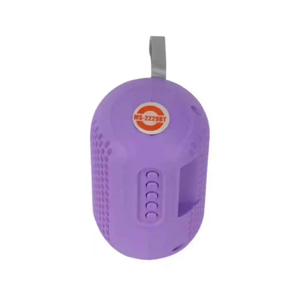 Parlante Bluetooth Con Radio Y Usb 2 Pulgadas Rgb Basik Ms22