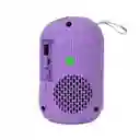 Parlante Bluetooth Con Radio Y Usb 2 Pulgadas Rgb Basik Ms22