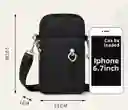 Bolso Cruzado Telefono Corazon Ajustable				