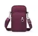Bolso Cruzado Telefono Corazon Ajustable				