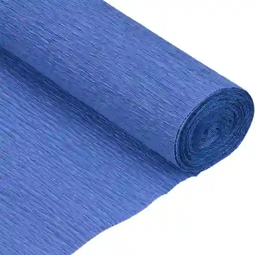 Papel Crepe Azul Rey