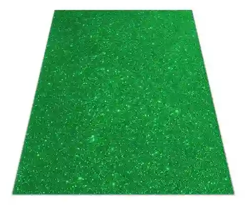 Foamy Verde Oscuro Escarchado