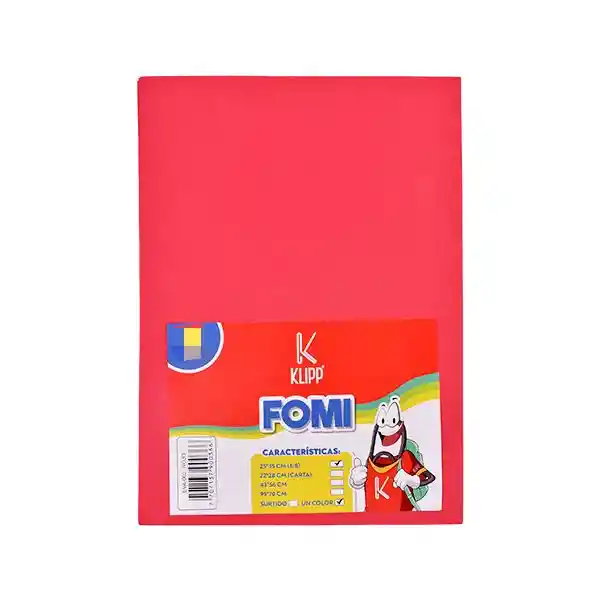 Foamy Rojo