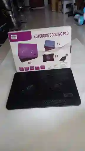 Base Refrigerante Soporte Portatil 2 Ventiladores 3 Posiciones