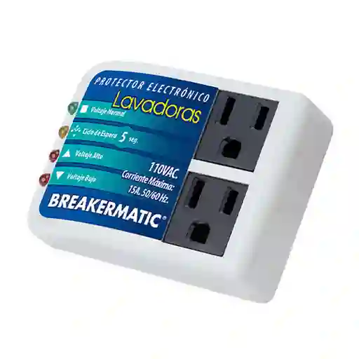 Breakermatic Protector Voltaje 110v Lavadoras