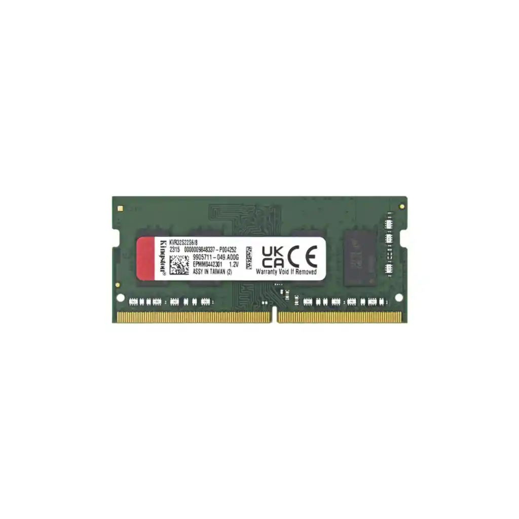 Memoria Ram Kingston 8gb Ddr4 3200mhz Cl22 Non-ecc