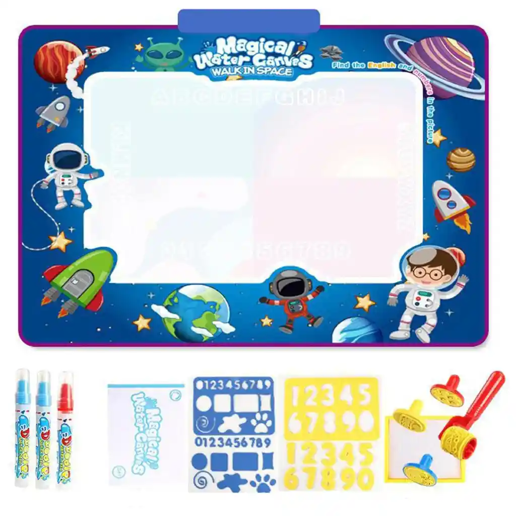 Tapete De Agua Interactivo Interestelar Para Niños