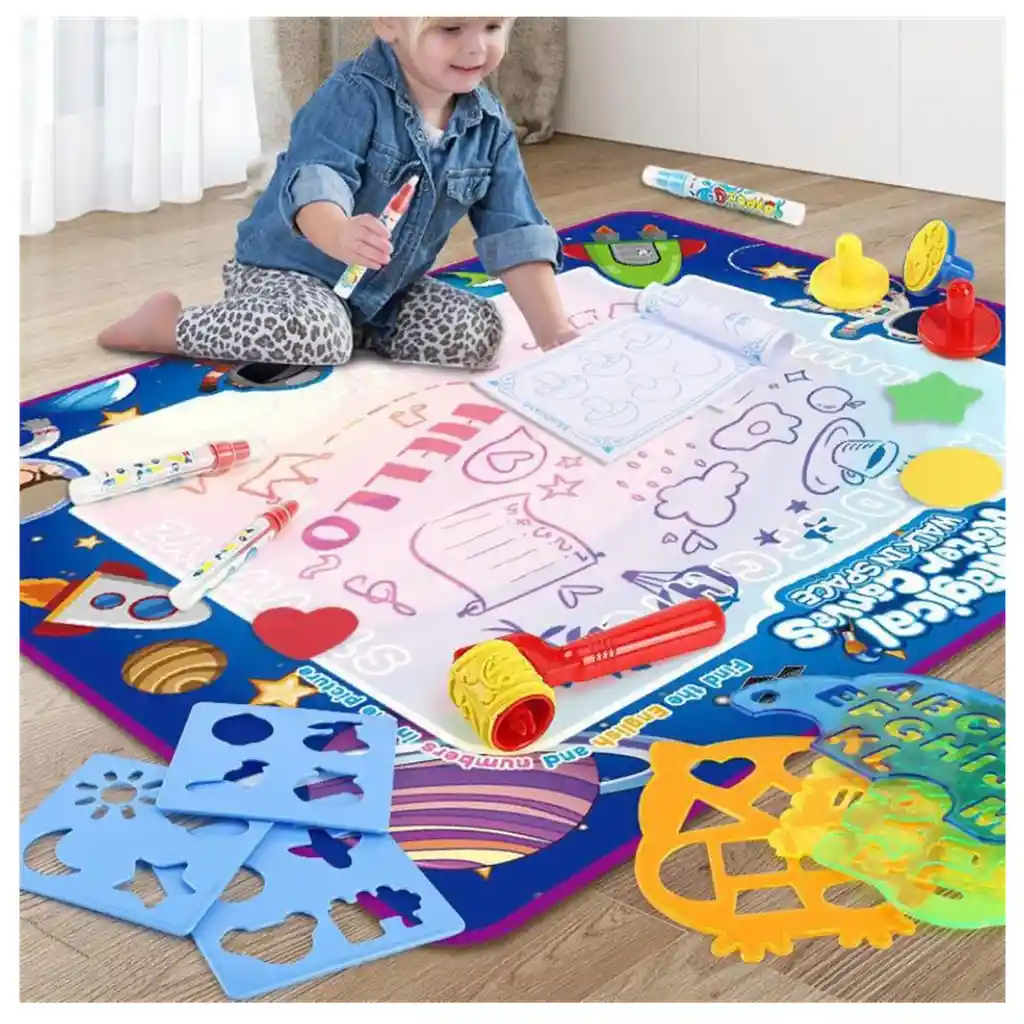 Tapete De Agua Interactivo Interestelar Para Niños
