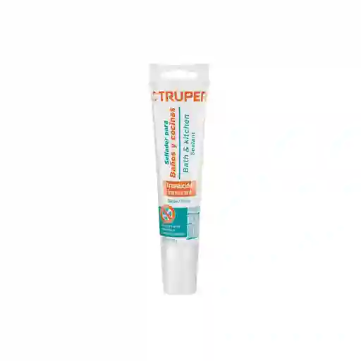 Silicona Sellador Translúcido Antihongos Para Baños Y Cocinas, 85 G, Truper