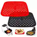 Tapete Antiadherente De Silicona Para Air Fryer 21.5 Cm