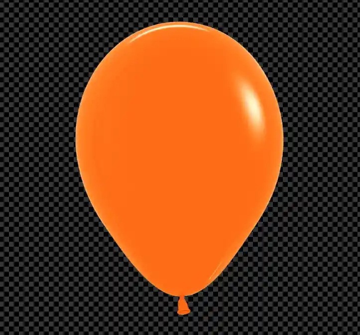 061 Globo Naranja Fashion R18 X 50 Globos