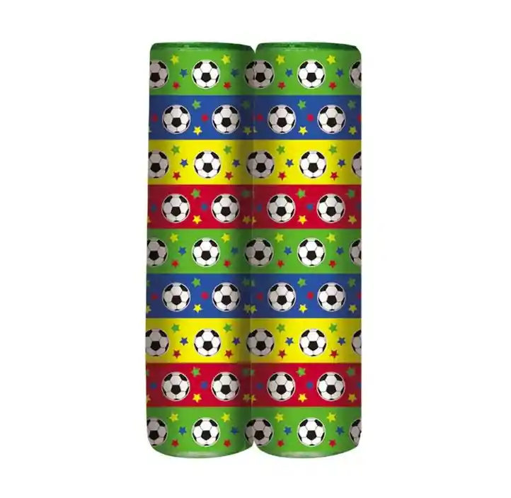 Serpentina De Papel 4m Futbol X 2 Unidades Sempertex