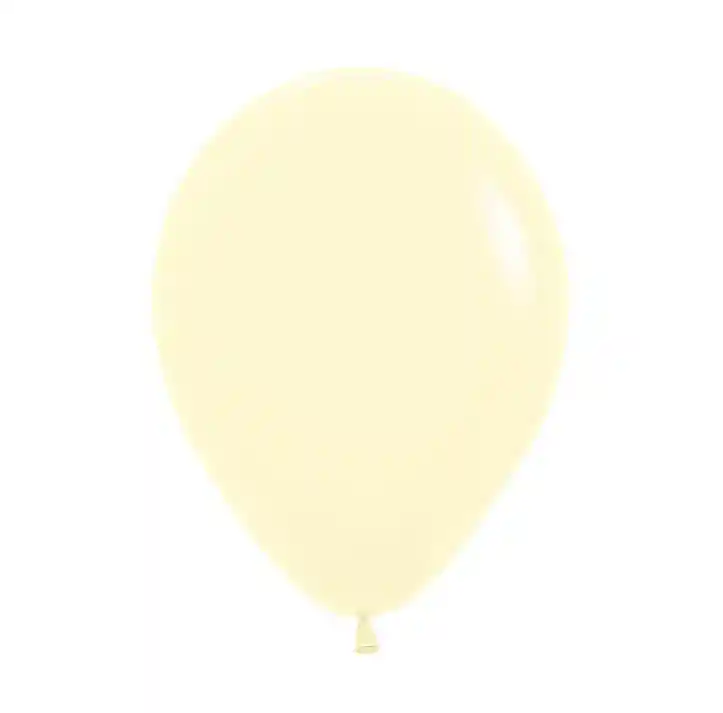 620 Amarillo Pastel Mate R18 X 50 Globos
