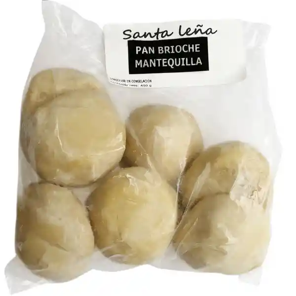 Santa Leña Pan Brioche Mantequilla