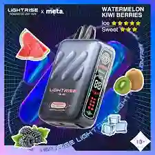 Vaporizador Lightrise 18,000 Puffs Watermelon Kiwi Berries
