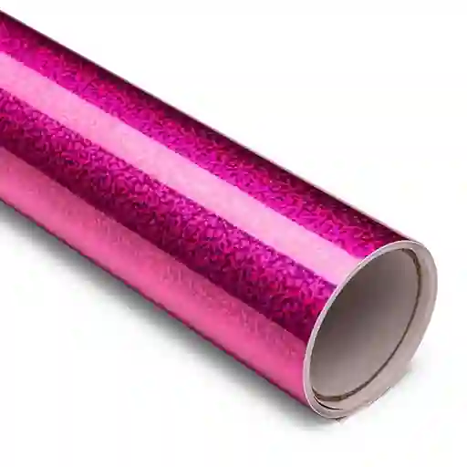 Papel Metalizado Holografico Fuscia