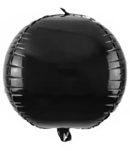 Globo Metalizado Orbi Negra “24”