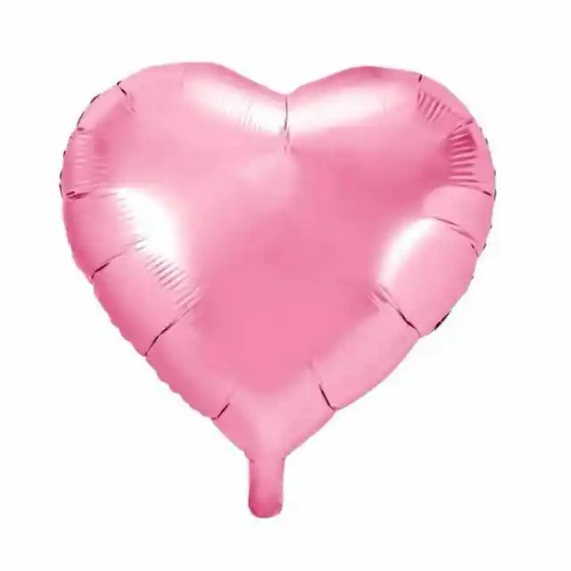 Globo Metalizado Corazon Rosado “9”