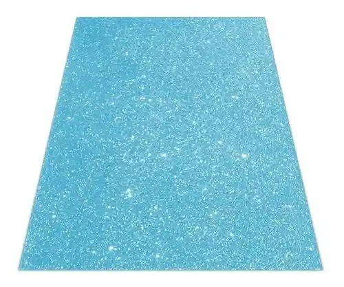 Foamy Azul Claro Escarchado