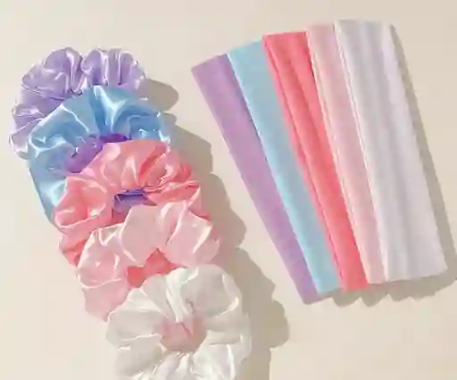 Coleros Para El Cabello Rosado Valaca Y Moña