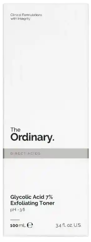 The Ordinary Tónico Exfoliante De Ácido Glicólico 7% - 100ml
