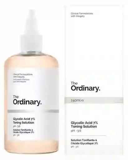 The Ordinary Glycolic Acid 7% Toning Solution Exfoliante 240ml