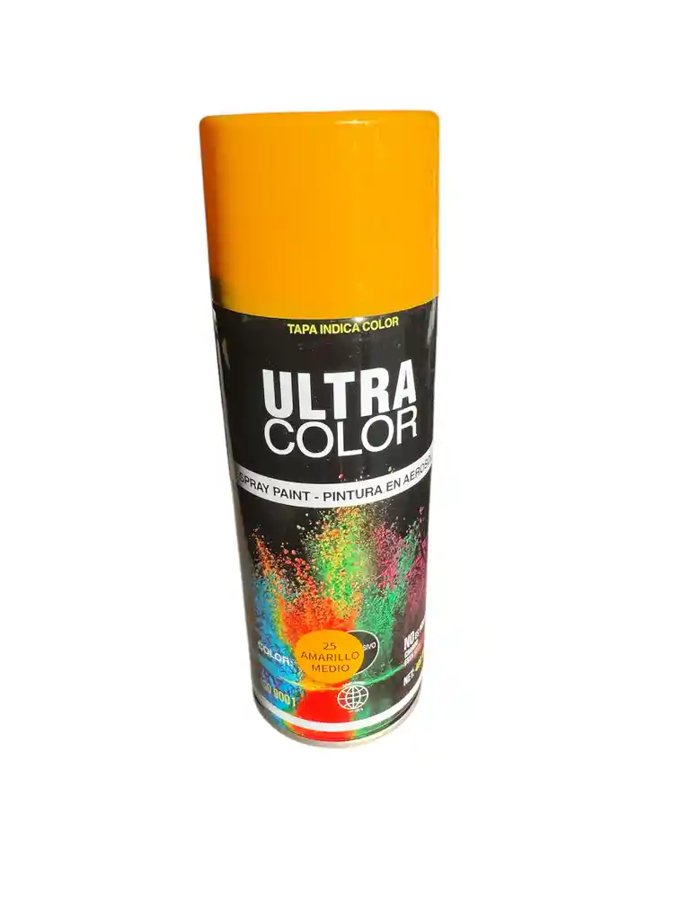 Pintura En Aerosol Color Amarillo Medio
