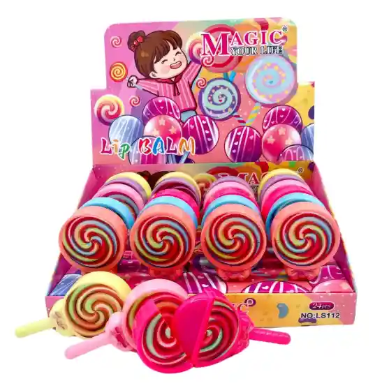 Balsamo Para Labios Hidratante De Paleta