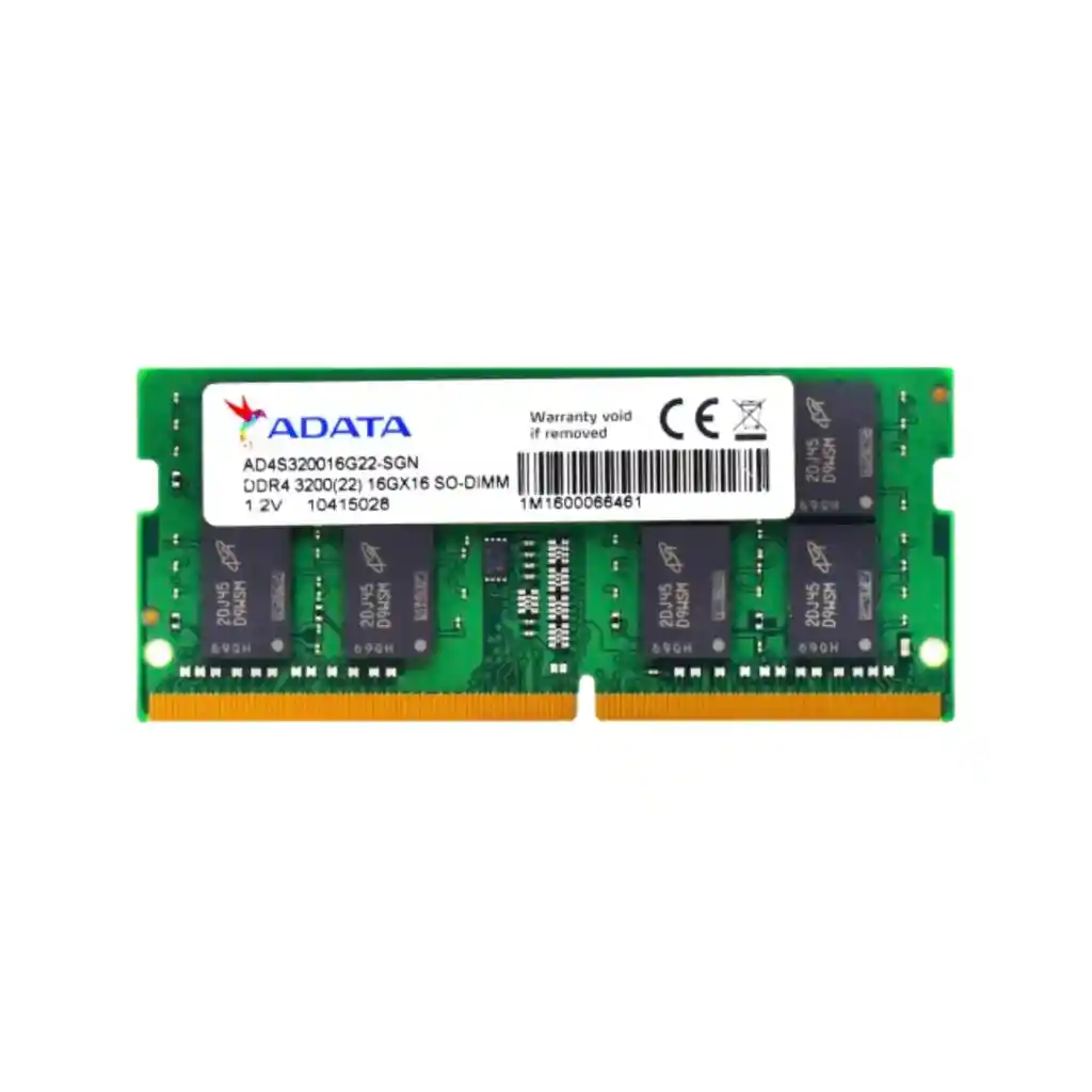 Memoria Ram Adata Ad4s320016g22-sgn Ddr4 Sodimm 16gb 3200