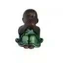 Niños Buda Yeso X3