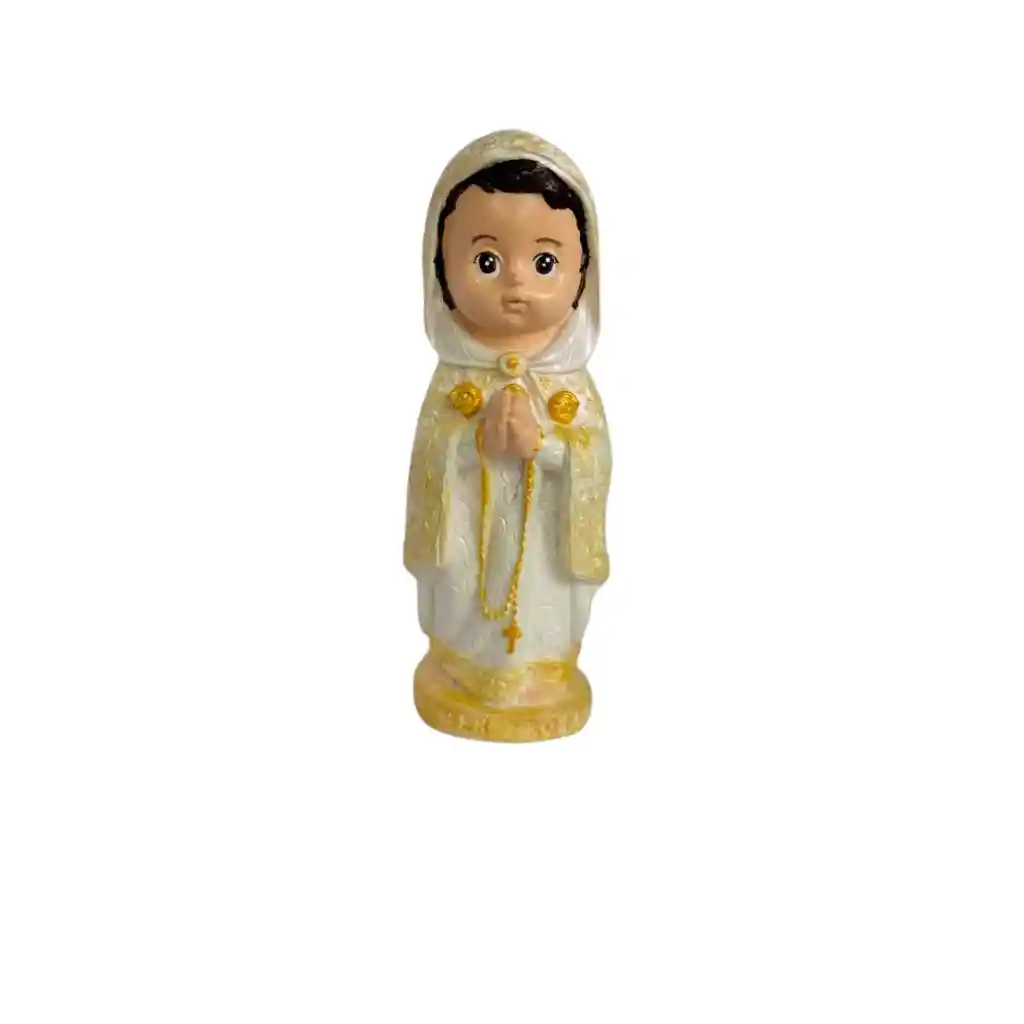 Virgen Infantil Yeso 12 Cm