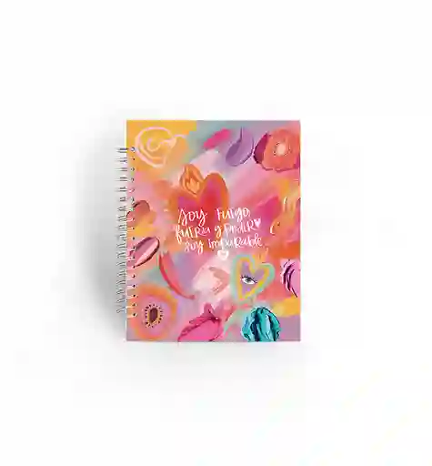 Cuaderno Grande 7 Materias Pink