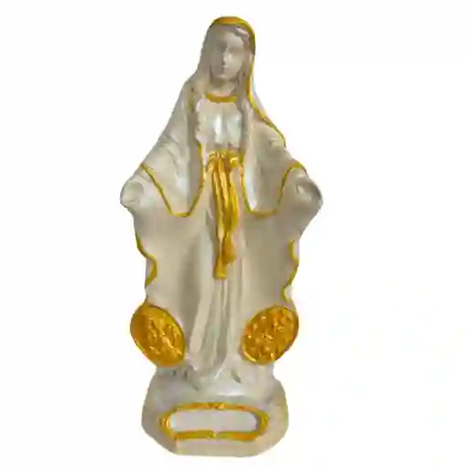 Virgen De Los Milagros Yeso 12 Cm