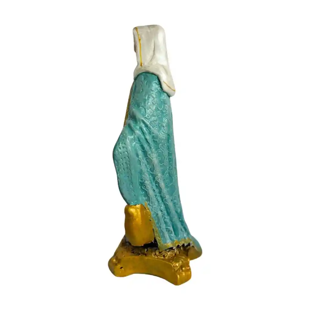 Viergen De Los Milagros Yeso 20 Cm