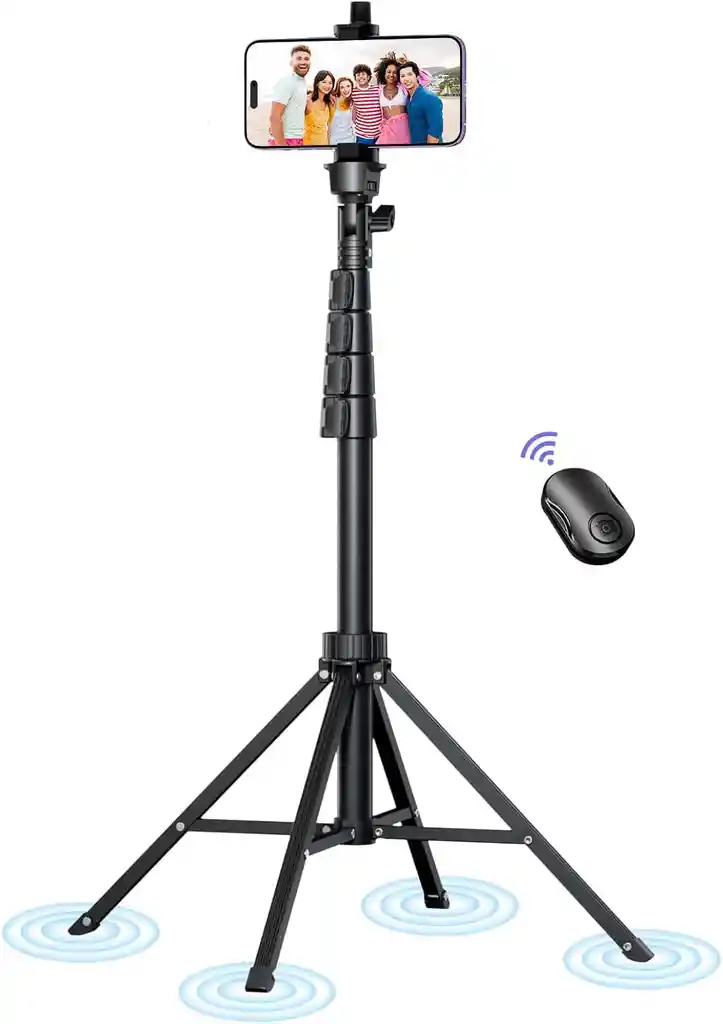 Soporte Tripode Extendible Con Control Remoto Inalámbrico