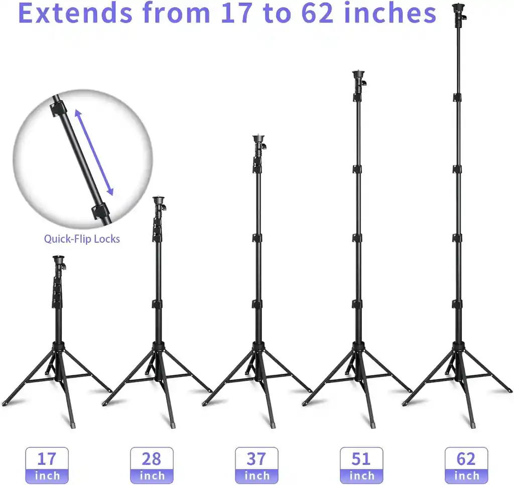 Soporte Tripode Extendible Con Control Remoto Inalámbrico