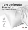 Fundas Para Almohada Satín Seda Cuida Cabello Piel Anti Friz Color Blanco Innovo