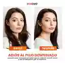 Fundas Para Almohada Satín Seda Cuida Cabello Piel Anti Friz Color Blanco Innovo