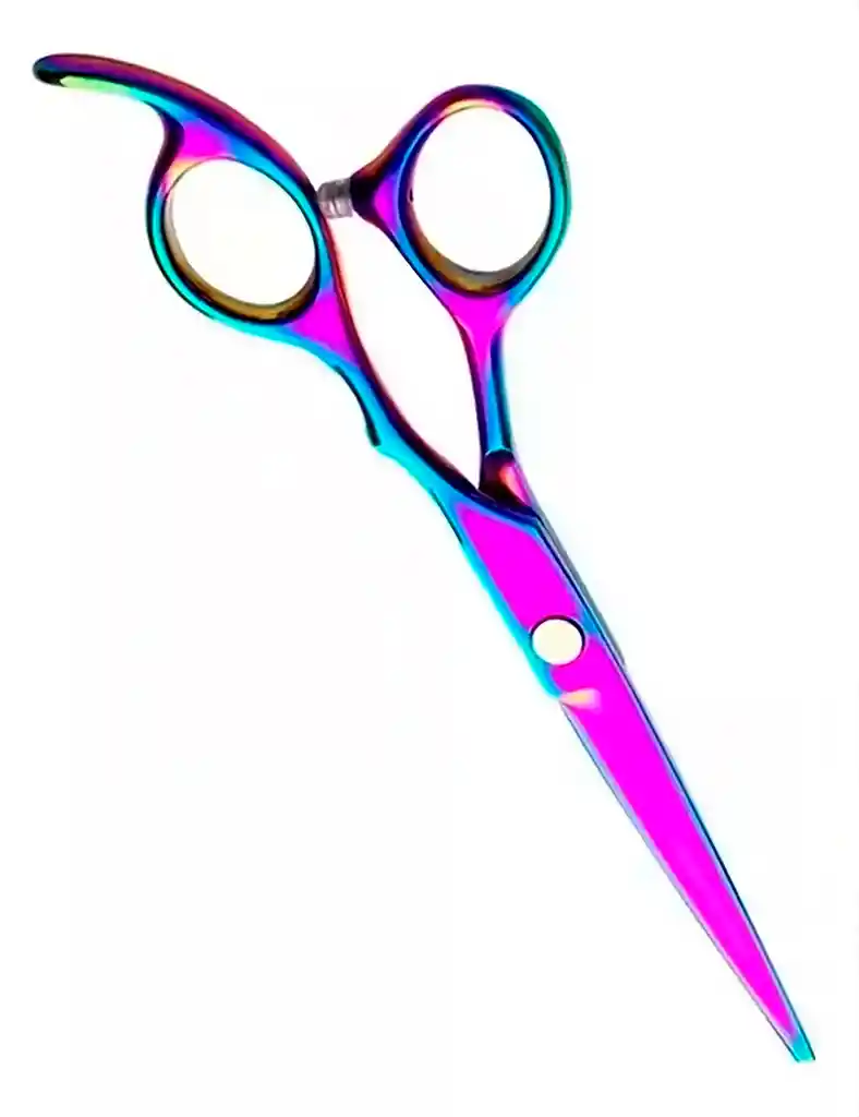 Tijeras Corte Peluqueria Profesional Deslizante Titanio Microdentadas