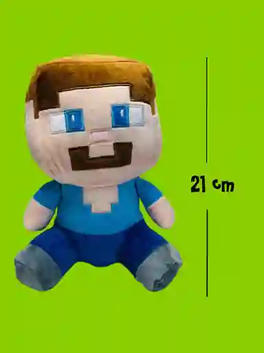 Peluche Regalo Steve Mine De Minecraft 21cm