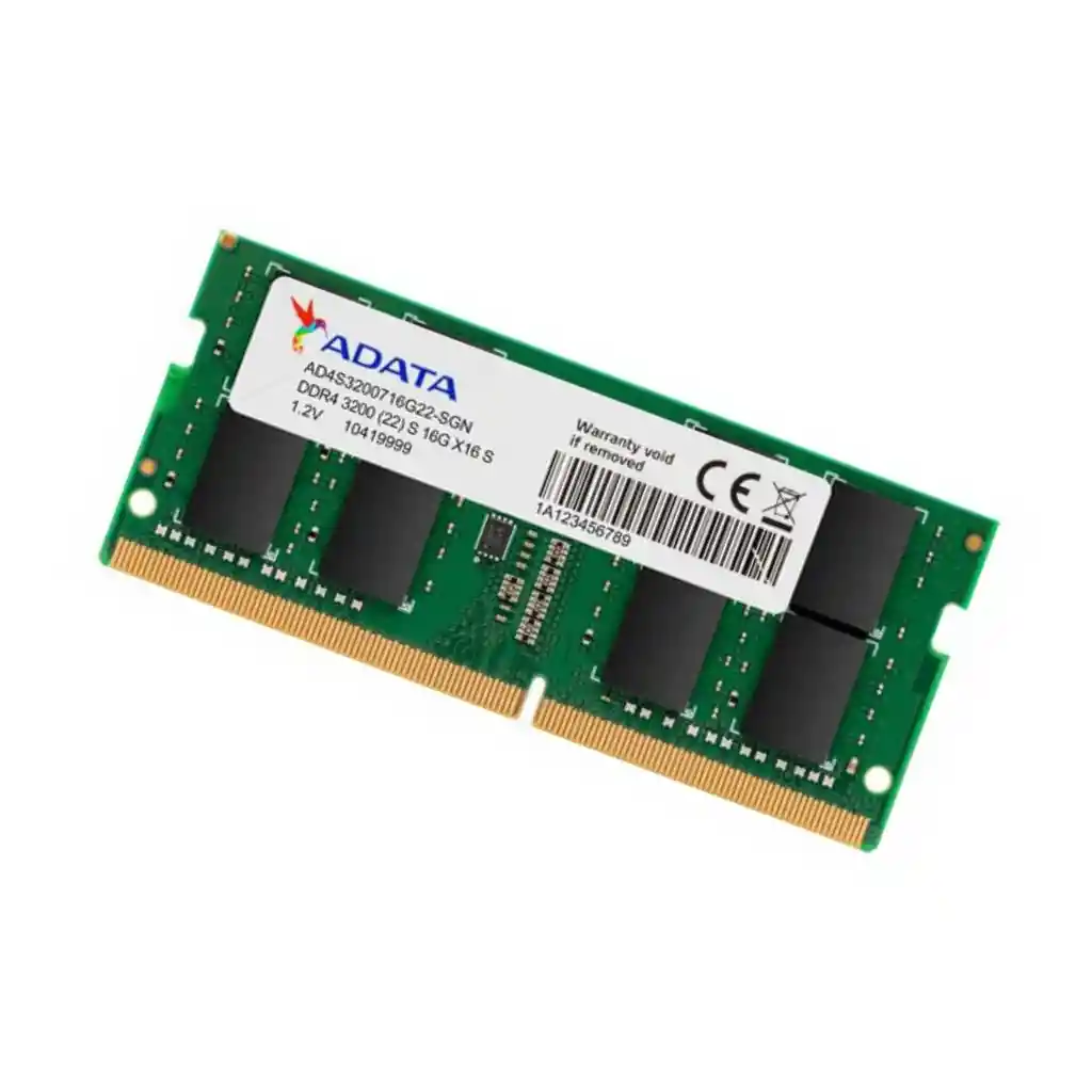 Memoria Ram Adata Portatil Ddr4 8gb / 3200mhz