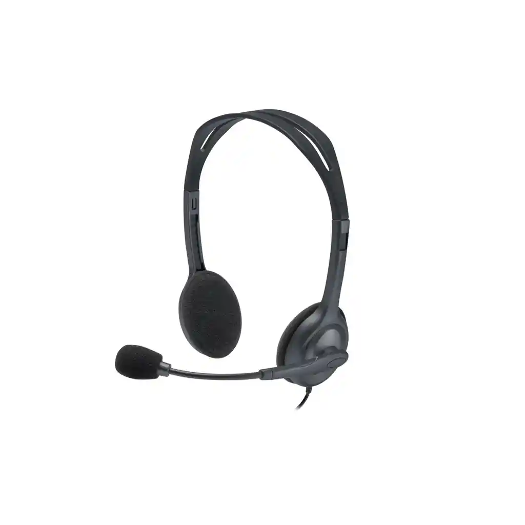 Audifonos En Diadema Con Anc En El Microfono Logitech H111